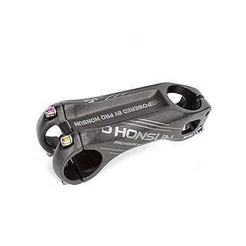 アルミハンドル　ステム Amazon.co.jp: 自転車ハンドルバーステム マイナス 17度 アルミ